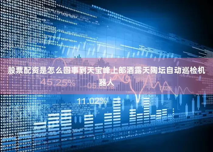 股票配资是怎么回事到天宝峰上郎酒露天陶坛自动巡检机器人